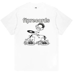 FTP DISC JOCKEY TEE WHITE